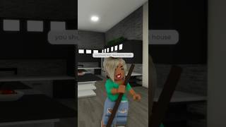 KAREN USES KID BUT THEN😱#shorts #roblox