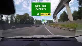 S 188th St to SeaTac Airport via I-5 and SR-518