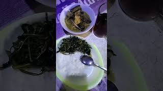 masak tumis kangkung dimakan sekeluarga enak