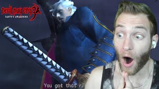 VERGIL IS SERIOUS!!! First Time Playing Devil May Cry 3 (pt.2)