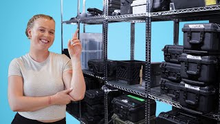 How to organize your equipment room? Top 10 gear cage tips!