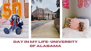 THE UNIVERSITY OF ALABAMA | DAY IN MY LIFE