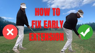 Golf Swing Faults and Fixes: Early Extension