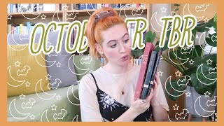 OCTOBER TBR | VICTOBER + HALLOWEEN READS 🌙