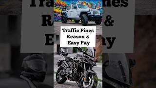 Traffic Fine Reason & Pay | Bike Tips 103