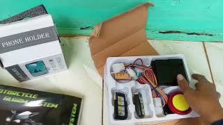 Unboxing Alarm motor Vinix A 1 pro dan holder motor