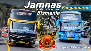 BUKAN SEMBARANG BIS YANG IKUT ACARA INI ! FULL TRONTON BASURI !! KONVOI 30+ BUS Menuju Pangandaran