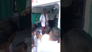 AMBULANCE TRAINING || CARDIAC AMBULANCE TRAINING || PATIENT'S SHIFTING || CMCH