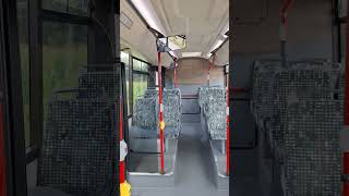 Prejazd autobusu Iveco Urbanway 12M CNG z Tomčian do Martina #bus #iveco #travel