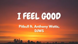 Pitbull Ft. Anthony Watts & DJWS - I Feel Good (Lyric Video)