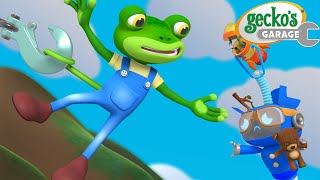 Gecko Rescues Blue | Gecko's Garage | Trucks For Children | Cartoons For Kids