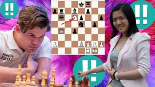 Epic chess game 113 Magnus Carlsen vs Hou Yifan