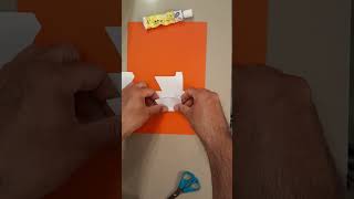 Pop up card - house - DIY craft