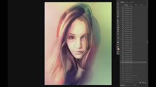 Painting in Photoshop timelapse (source) 2019 03 02