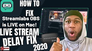 Streamlabs OBS Tutorial on Mac ( NEW 2020 ) Live Stream Delay Fix | CRAYTON TV