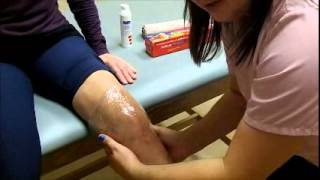 KNEE PAIN CREAM APPLICATION