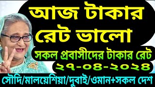 আজকের টাকার রেট কত টাকা করে | সৌদি মালয়েশিয়া আমিরাত বাহরাইন ওমান | ajker takar rate-NOTUN BD