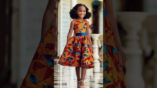 Ankara dress for kids #YouTubeCreatorCommunity