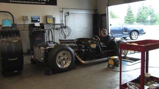 Scarab race car on dyno \ tuning