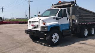 Pre emissions 2003 GMC C8500 13 ft Steel Dump Truck For Sale In Cleveland Ohio Call 216-267-2646