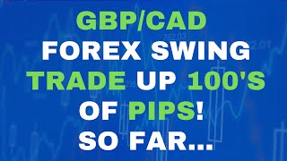 GBPCAD Forex Swing Trade Up Hundreds of Pips…So Far…