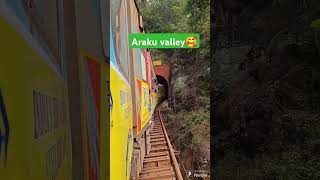 Araku train journey 🚂 😍 #nature  #shortsvideo #youtubeshorts #araku #2024 #viral #trip #shorts