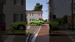 Now look at this clean lime green Dodge Charger! Wish I had one of these! #dodgecharger