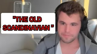 "This Is The Old Scandinavian" Magnus Carlsen chess