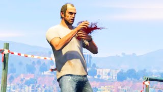 GTA 5 PC: REALISTIC RAGDOLLS 60FPS (EUPHORIA RAGDOLL OVERHAUL) #4