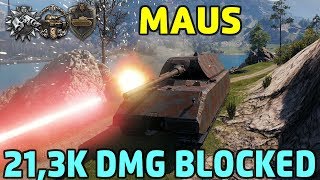 World Of Tanks | Maus - Epic Steel Wall #9 - 21300 DMG Blocked