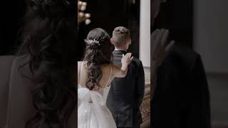 "Can I Turn Around Now?"  | Indiana Statehouse Wedding