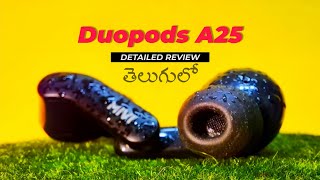 Mivi Duopods A25 Detailed Review and Unboxing Telugu | Best Truly Wireless Earphones Under ₹1200