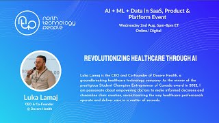 Luka Lamaj, CEO & Co-Founder, Docere Health, Revolutionizing healthcare through AI