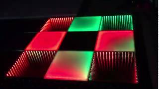 LED 3D Mirror Abyss Dance floor