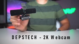 2K Web Cam with Privacy Cover - DEPSTECH