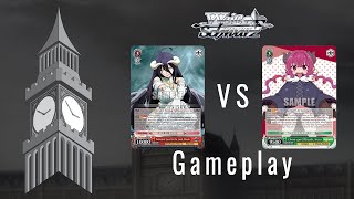 Overlord (8 Standby) vs. Dragon Maid (8 Bar) | Gameplay | Weiss Schwarz