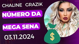 NOVOS NÚMERO DA MEGA SENA 03/11/2024 #previsões #vidente #chagrazik