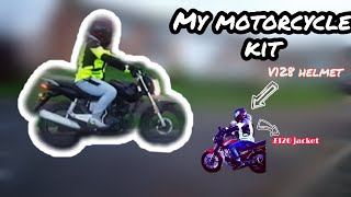 What motorcycle kit do I wear