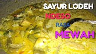 SAYUR LODEH NDESO | TERONG  | MASAKAN SEDERHANA👍😋