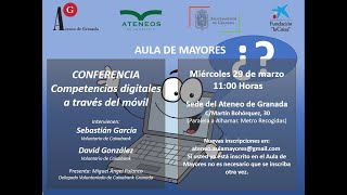 AULA DE MAYORES | Competencias digitales a través del móvil