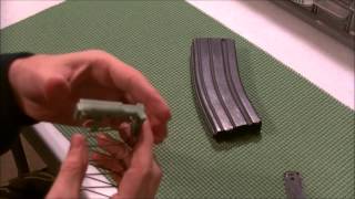 How to take down an AR-15 GI mag