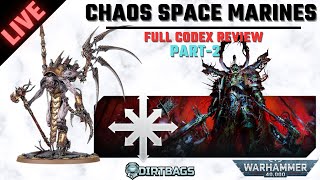 FULL CSM CODEX REVIEW LIVE! pt. 2 | Competitive Leviathan | Warhammer 40k 10th Edition battle report