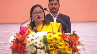 Dr. Priti G. Adani addresses gathering at Surguja, Chhattisgarh