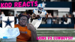 Detroit Lions vs. Dallas Cowboys | 2024 Week 6 Game Highlights reaction