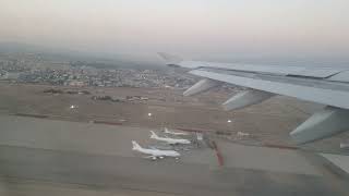 Tehran - Takeoff Mahan Air Airbus 310-400 to Mashhad Airport