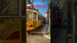 Exploring Lisbon || a unique view of Lisbon#travel