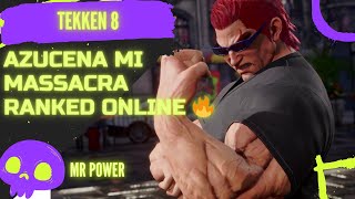 YUJIRO HANMA educato da AZUCENA 💀 - TEKKEN 8 : RANKED - GAMEPLAY ITA [60FPS]