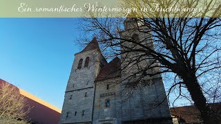 Ein romantischer Wintermorgen in Feuchtwangen