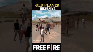 Old Player Nishaniya 🔥🤯[ Old Players 🙋] #shorts #freefire || Gw Rigan Official ||