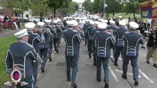 Pride Of The Hill Rathfriland FB @ Rathcoole Protestant Boys FB 15th Anniversary Parade 29/06/24